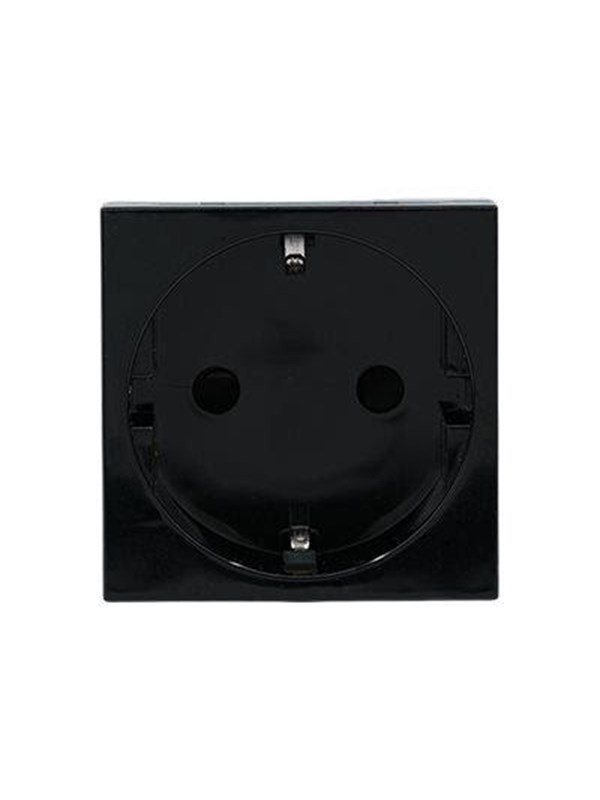 Shelly - power socket mechanism - EU - 1 power socket - black