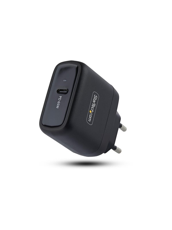 StarTech.com Startech power adapter - compact GaN - USB-C - 65 watt