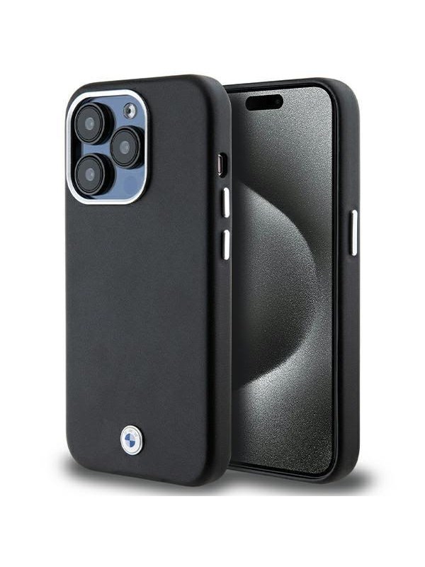BMW Signature Wrapped Metal MagSafe case for iPhone 14 Pro - black