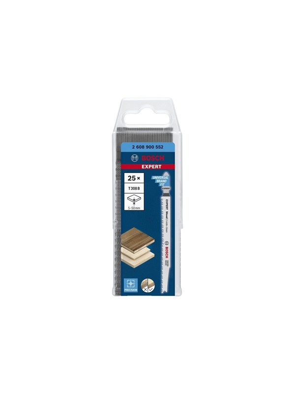 Bosch EXPERT - Brzeszczot Zaagblad - 2-Side Clean - Hout