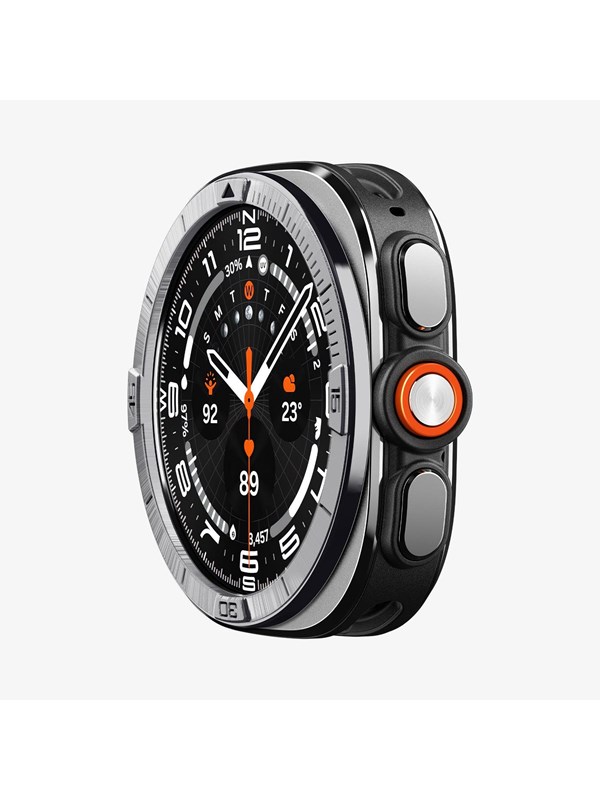 Spigen Bezel Tune Pilot – Samsung Galaxy Watch Ultra 2 Bezel – Zilver
