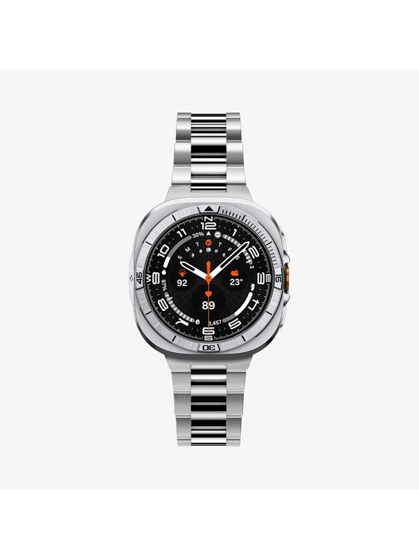 Spigen Bezel Tune Pro - Samsung Galaxy Watch Ultra 2 Hoesje en Bezel - Zilver
