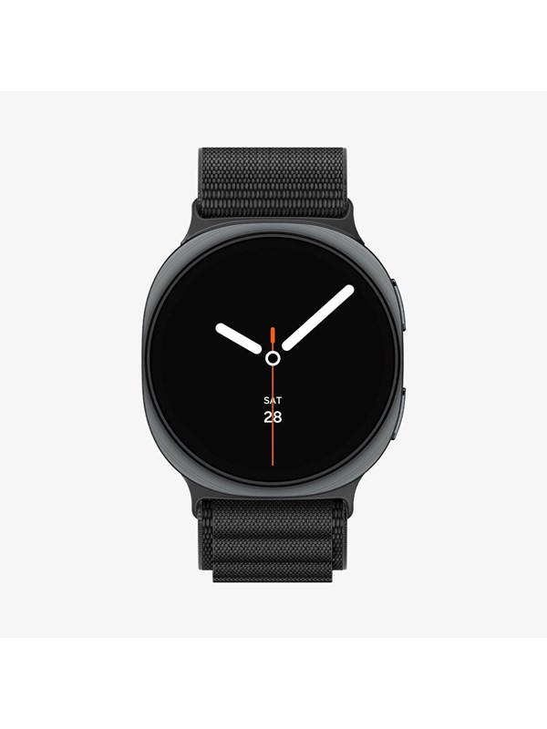 Spigen WBF1 Bandje Geschikt voor Samsung Galaxy Watch 9 / 8 46/44/40MM - Zwart