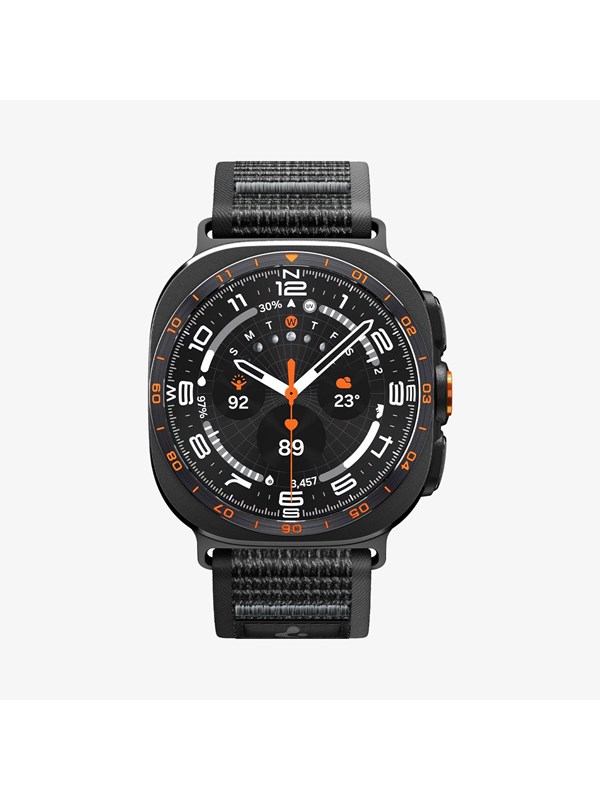 Spigen Athlex Air - Bandje Geschikt voor Samsung Galaxy Watch Ultra 2 / 1 Bandje - Grijs