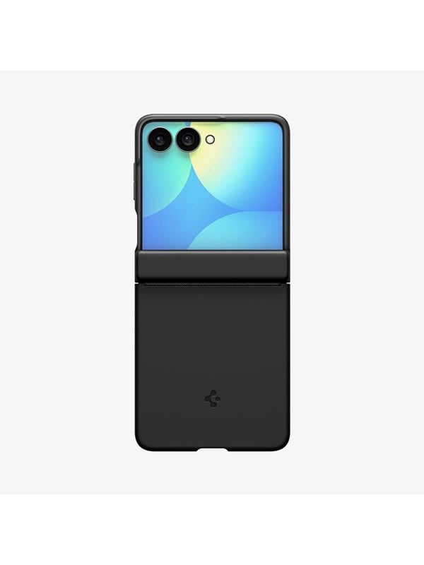 Spigen Air Fit Pro MagFit Hoesje Geschikt voor Samsung Galaxy Z Flip 8 | MagFit Compatibel | Draadloos Opladen Ondersteund | Scharnier Bescherming | Zwart