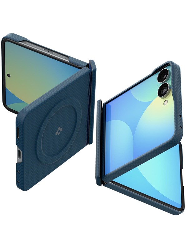 Spigen Air Skin Aramid MagSafe - navy - Samsung Galaxy Z Flip8