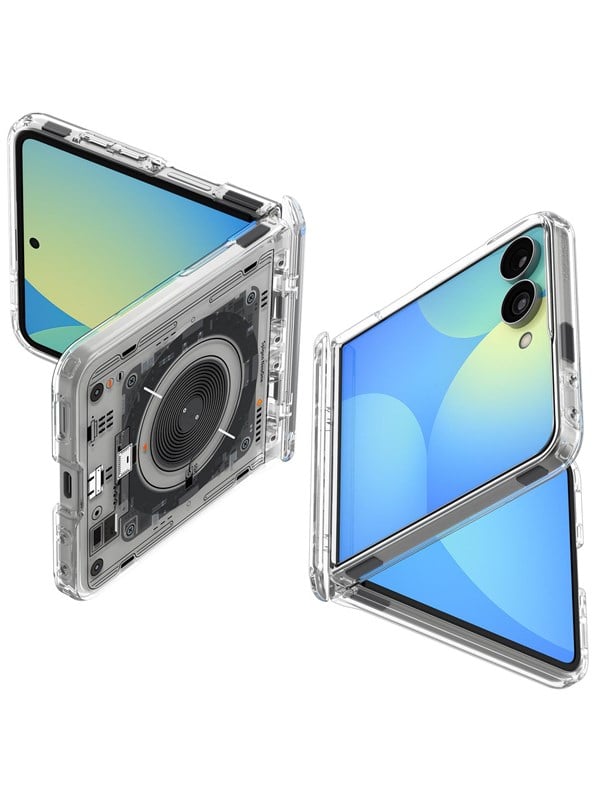 Spigen Hoesje Geschikt voor Samsung Galaxy Z Flip 8 - Ultra Hybrid Pro MagFit Case - Compatibel met MagSafe / Qi2 - Scharnier Bescherming - Back Cover Neo One
