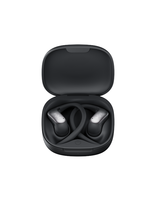Shokz OpenFit Air 2 - Open-Ear - OpenBass 2.0 - 36 uur batterij - IP55 - Zwart