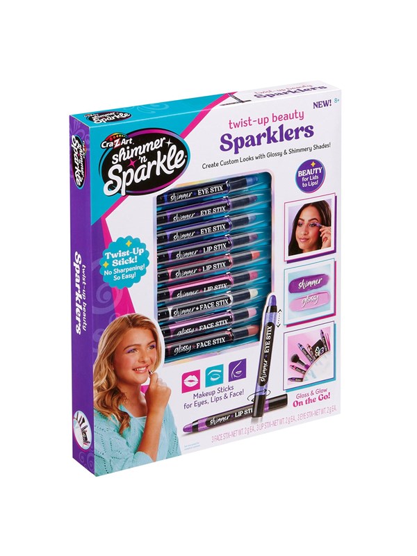 Shimmer n Sparkle Twist up Beauty Sparklers