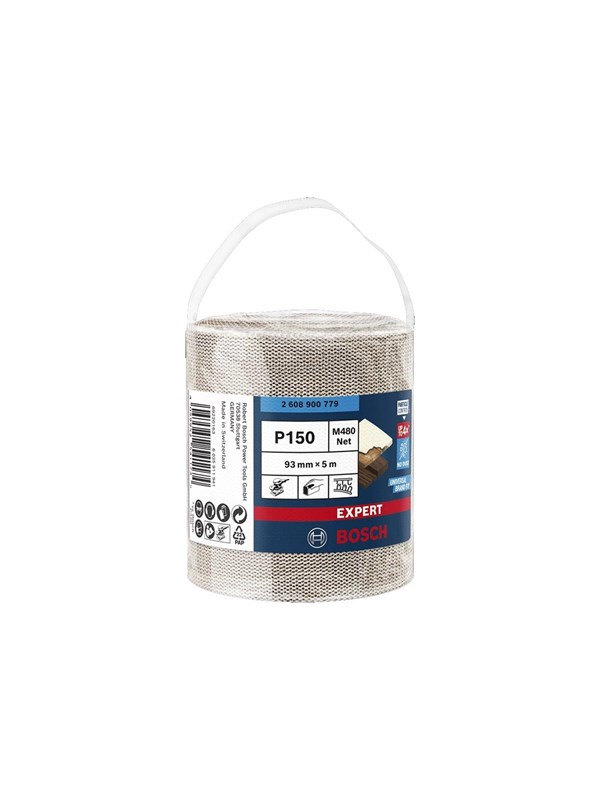 Expert M480 schuurnetrol 93 mm, 5 m, K150 - 1 stuk(s)