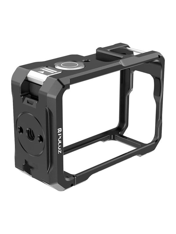 Puluz Metal Protective Case with Cold Shoe Mount for DJI Osmo Action 6