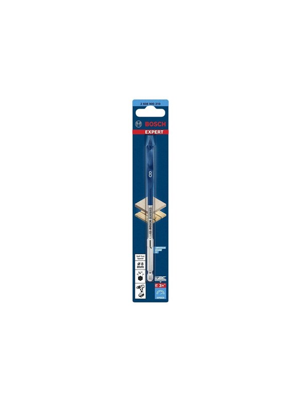 Bosch 2608900310 EXPERT Speedboor Self Cut Speed, zeskantschacht 8 x 152 mm