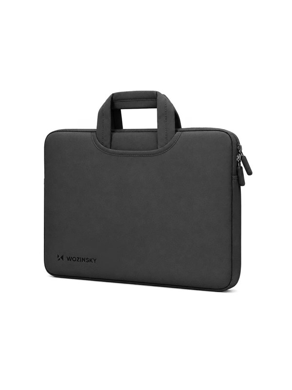 Wozinsky WNT-13B 13-14" Laptop Bag with Retractable Neoprene Handle - Black