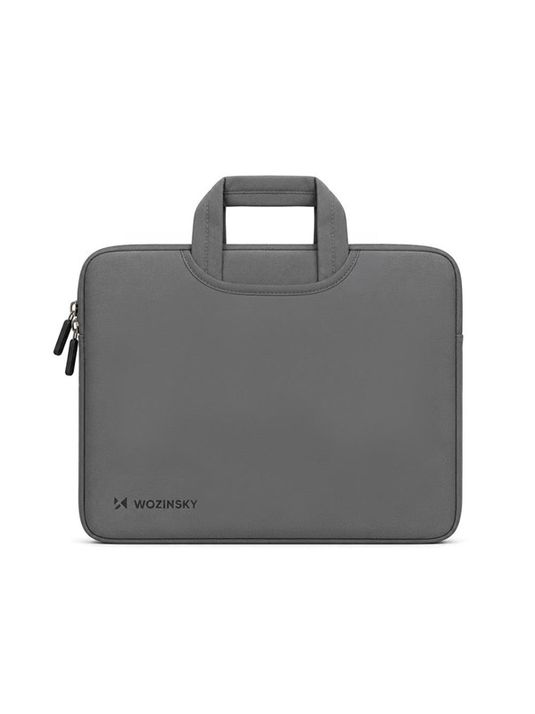Wozinsky WNT-13G 13-14" Laptop Bag with Retractable Neoprene Handle - Gray