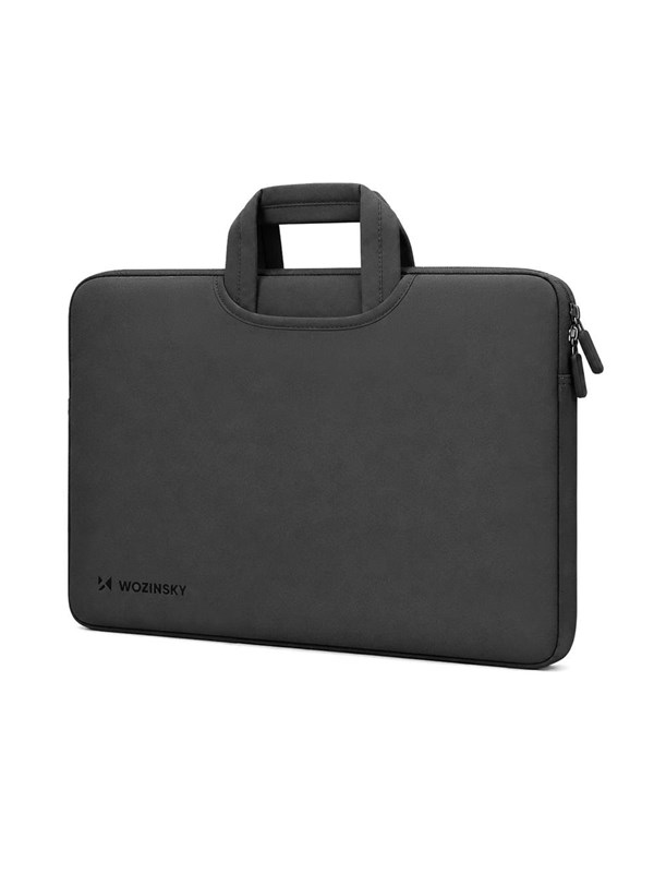 Wozinsky WNT-15B 15.6" Laptop Bag with Retractable Neoprene Handle - Black