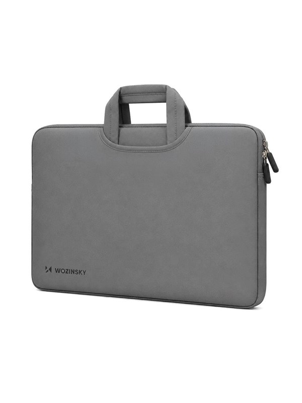 Wozinsky WNT-15G 15.6" Laptop Bag with Retractable Neoprene Handle - Gray