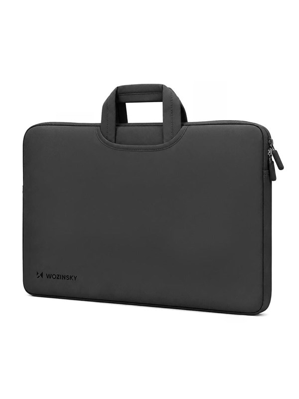 Wozinsky WNT-17B 17.3" Laptop Bag with Retractable Neoprene Handle - Black