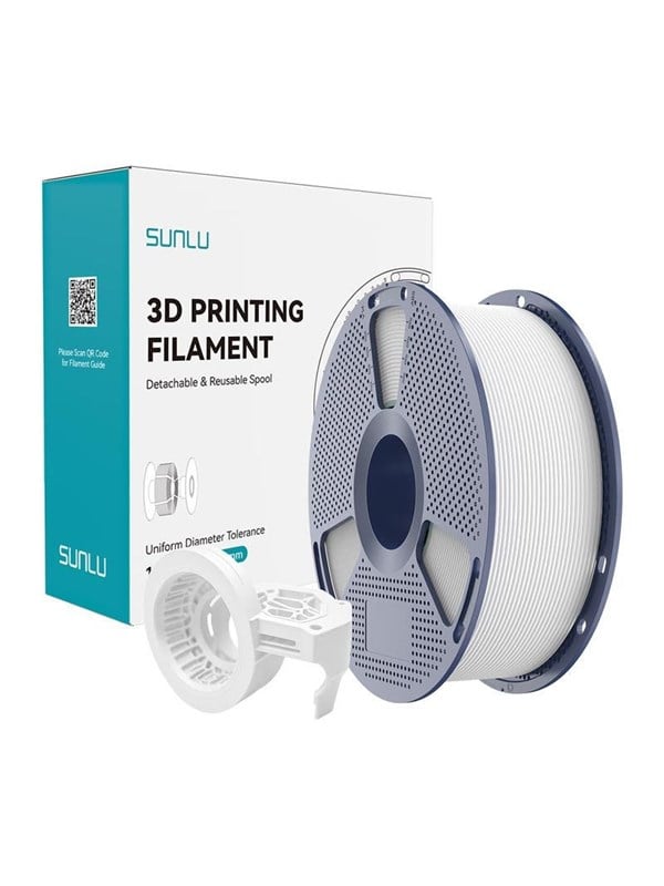 Sunlu PETG High-Speed Matte Filament (White)