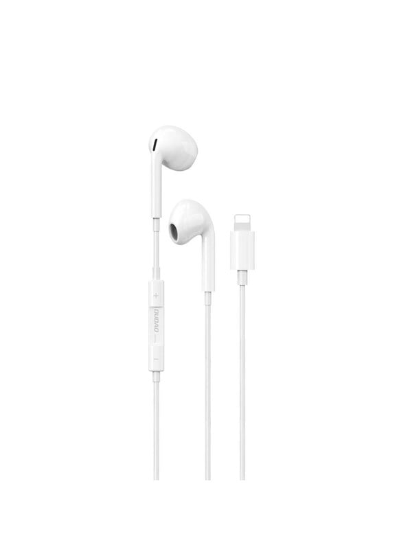 Dudao X14PROL-W1 Lightning In-Ear Headphones - White