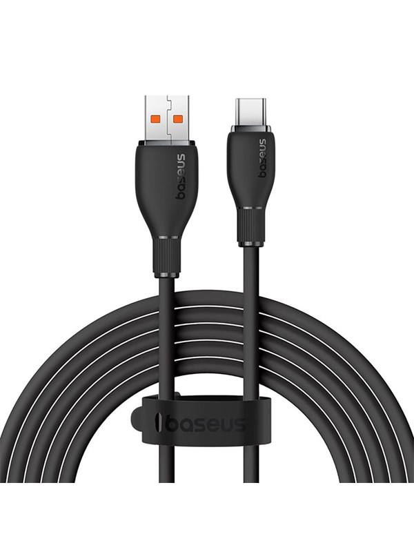 Baseus Pudding 100W USB-A - USB-C Cable 1.2m - Black