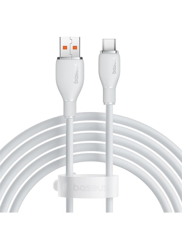Baseus Pudding 100W USB-A - USB-C Cable 1.2m - White