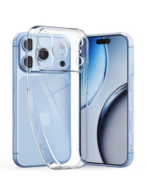 Tech-Protect FlexAir Case for iPhone 17 Pro Max / 18 Pro Max - Transparent