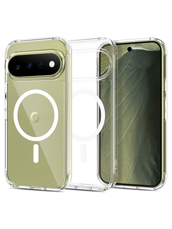 Tech-Protect FlexAir Hybrid MagSafe Case for Google Pixel Pro 9 / 9 Pro / 10 / 10 Pro / 11 / 11 Pro - Transparent