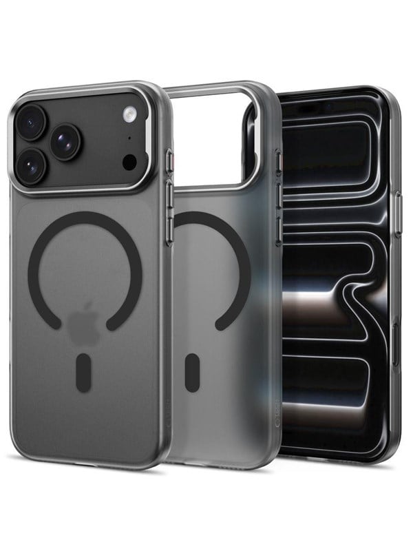 Tech-Protect MagZero MagSafe case for iPhone 17 Pro / 18 Pro - translucent matte black