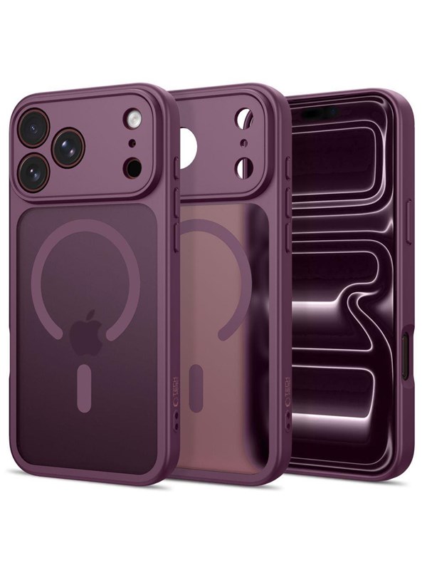 Tech-Protect BasicMag MagSafe Case for iPhone 17 Pro Max / 18 Pro Max - Burgundy Matte