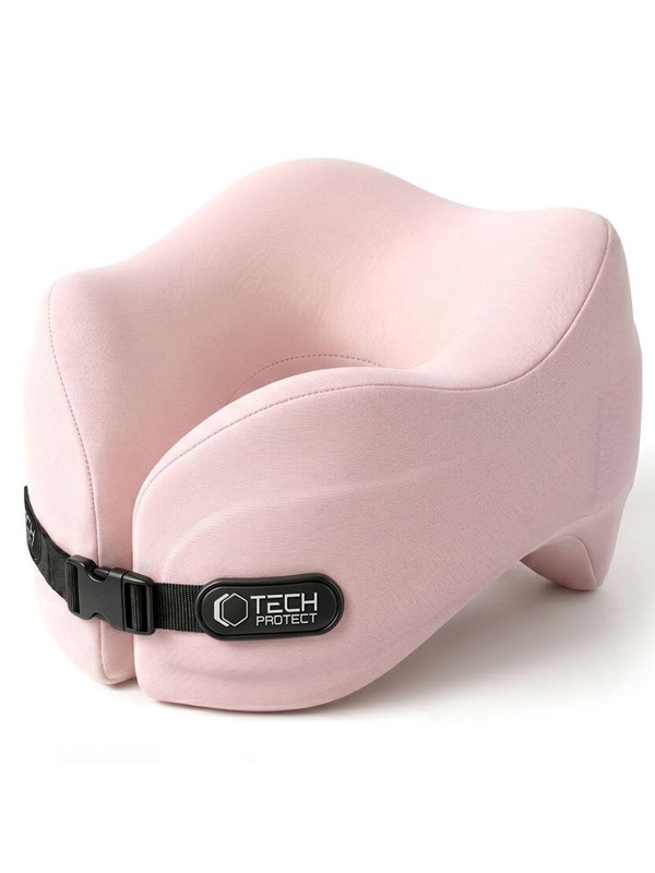 Tech-Protect ComfortRest Travel Pillow - Pink