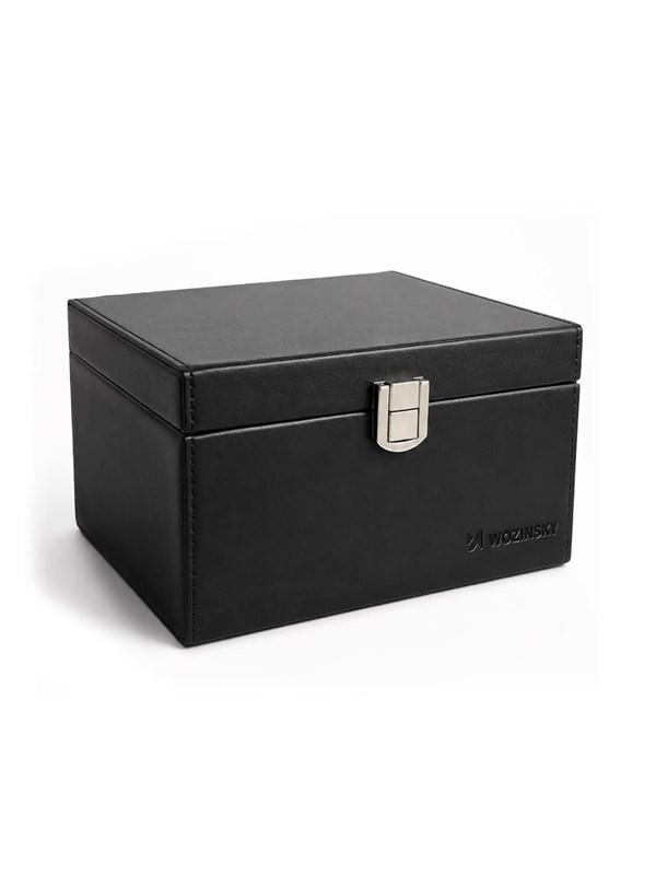 Wozinsky WPB-R16 RFID Blocking Box for Keyless Keys with Compartments 16x12x9 cm - Black