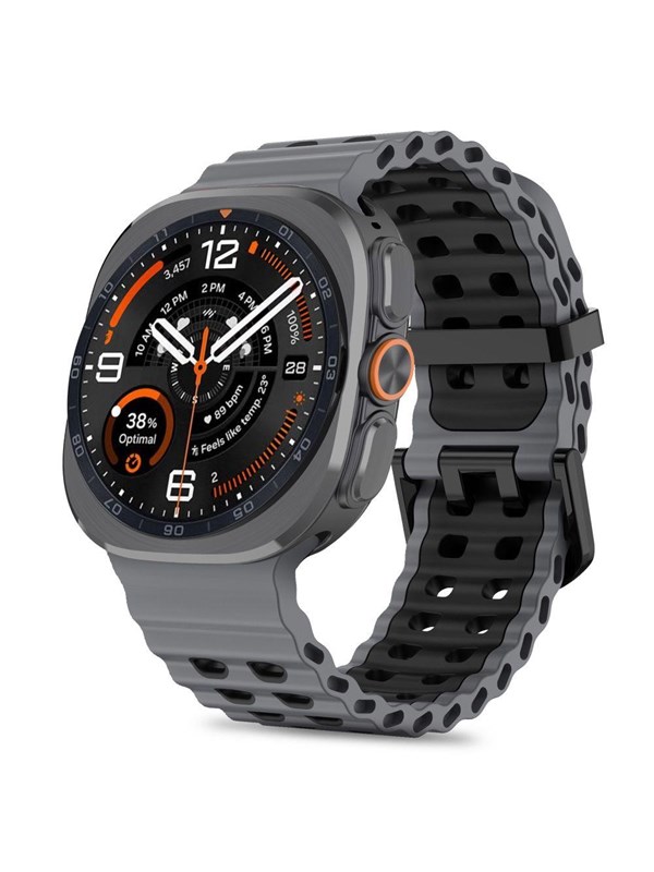 Tech-Protect Iconband Pro for Samsung Galaxy Watch Ultra/Ultra2 47mm - Gray/Black