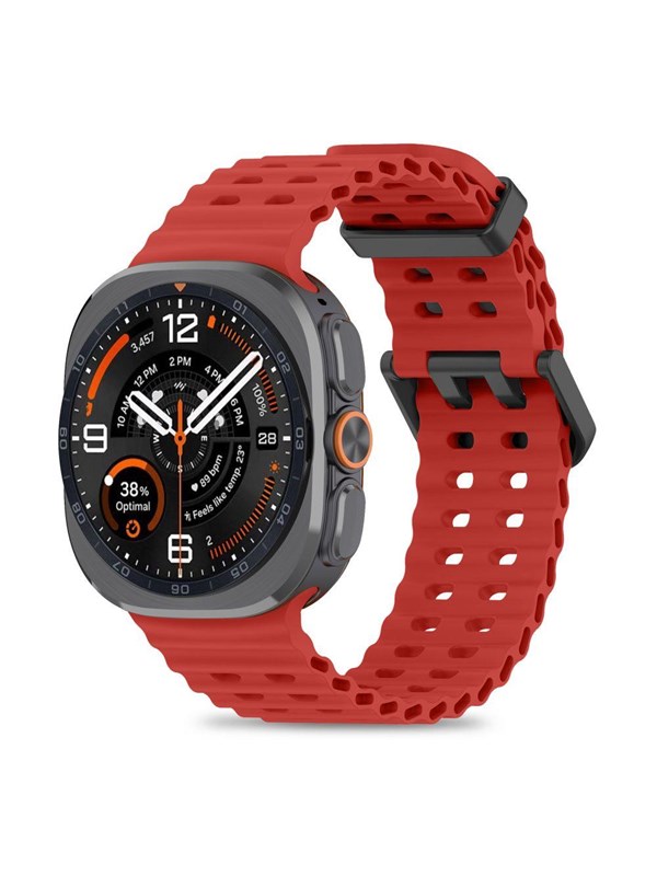Tech-Protect Iconband Pro Strap for Samsung Galaxy Watch Ultra/Ultra2 47mm - Red
