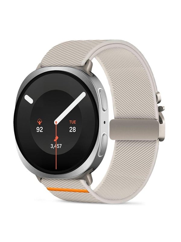 Tech-Protect Nylon Clasp Strap for Samsung Galaxy Watch 8/9 - 40/44/46mm - Beige