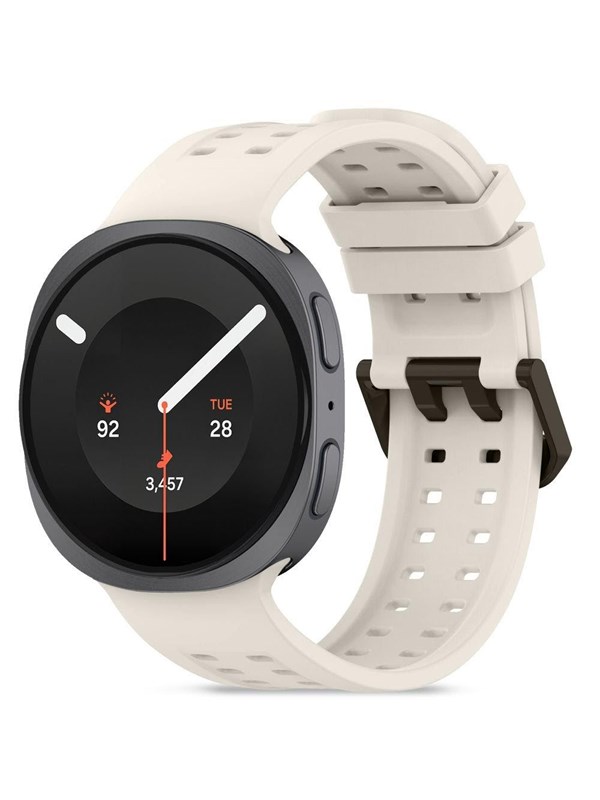 Tech-Protect Silicone Air Strap for Samsung Galaxy Watch 8/9 - 40/44/46mm - Beige