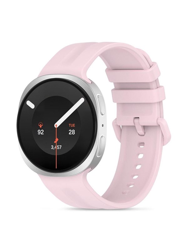 Tech-Protect Silicone Evo Strap for Samsung Galaxy Watch 8/9 - 40/44/46mm - Pink