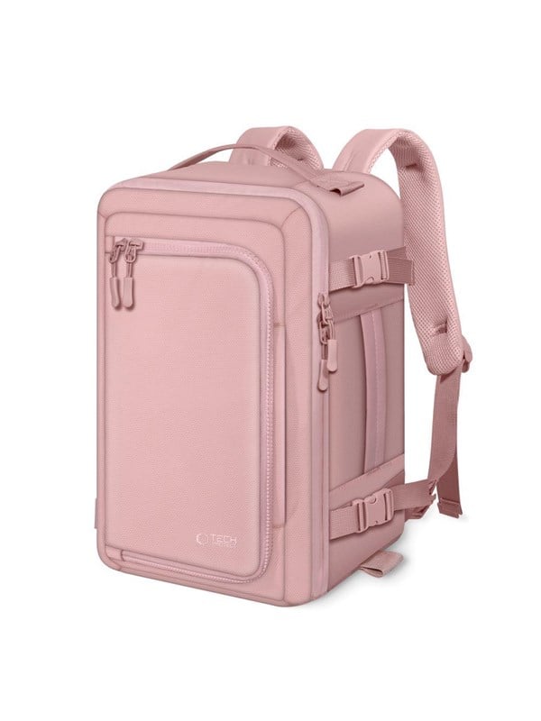 Tech-Protect Defender S50 Backpack for Ryanair & Wizzar - 20L Laptop Bag - Pink
