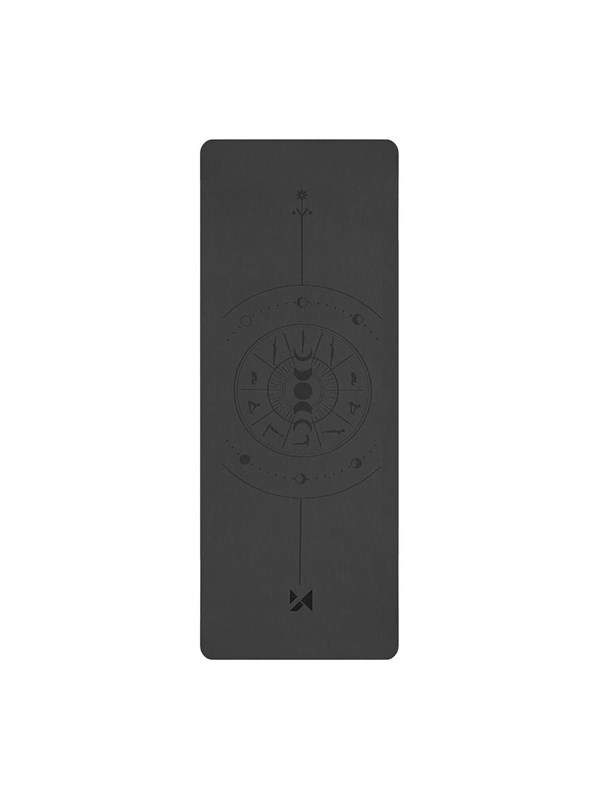 Wozinsky WNSP-NKB 183 x 61 x 0.5 cm natural rubber yoga mat - black