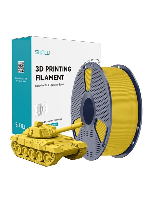 Sunlu PLA+ High-Speed Yellow Filament