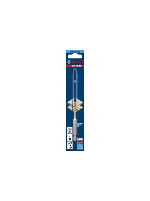 Bosch 2608900309 EXPERT Speedboor Self Cut Speed, zeskantschacht 6 x 152 mm