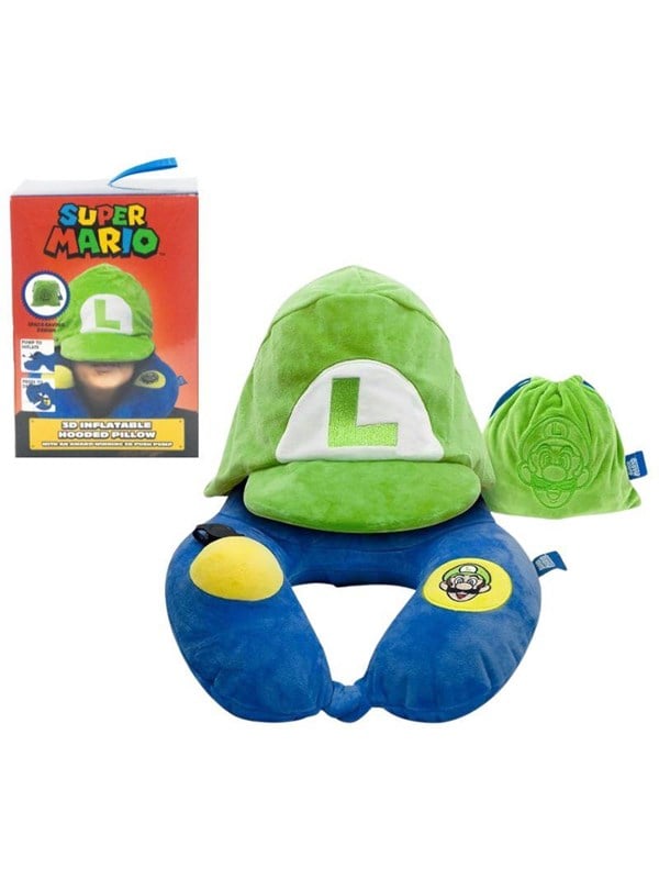 Pyramid - Super Mario (Luigi) Neck Pillow - Kussen
