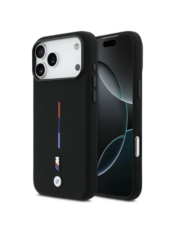 Bmw M Siliconen Driekleurige Magsafe-Hoes Voor Iphone 17 Pro Max Met Hoge Kwaliteit