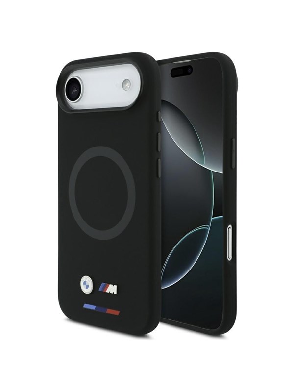 BMW M Silicon Logo MagSafe Case for iPhone Air - Black
