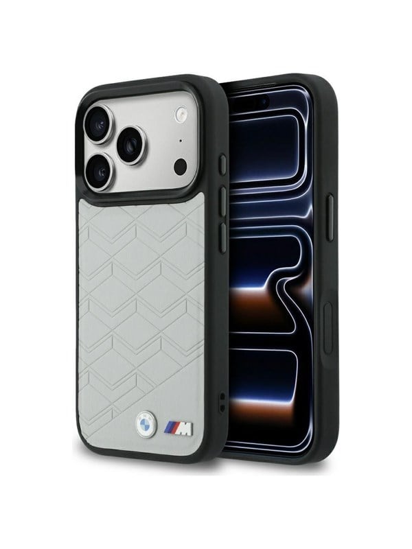 BMW M Shape Logo MagSafe Case for iPhone 17 Pro Max - Gray