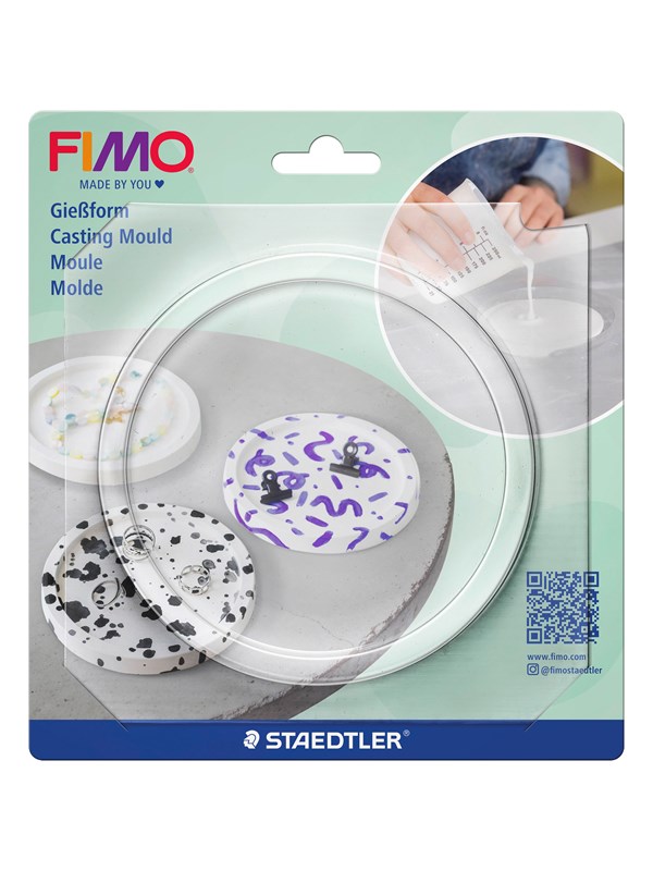 Staedtler FIMO casting mould circle
