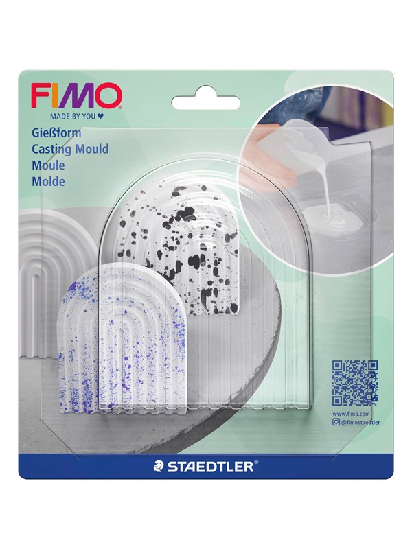 Staedtler FIMO casting mould rainbow