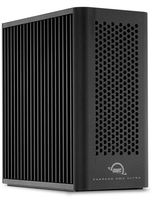 OWC Express 4M2 Ultra - PC Case - DIY Behuizing - 4-Slot M.2 NVMe SSD - Thunderbolt 5 - Zwart