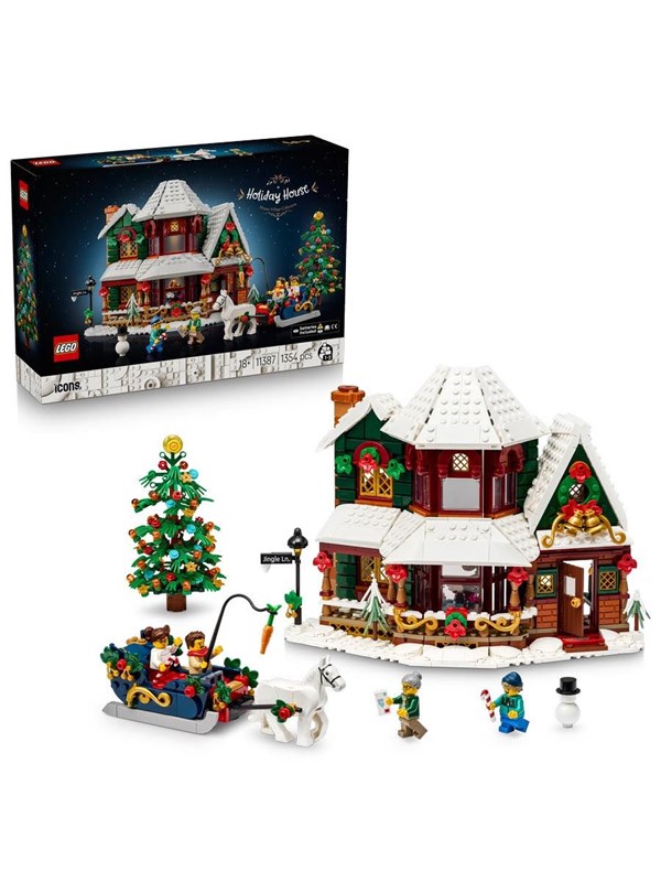 LEGO Icons 11387 Oma's kersthuis