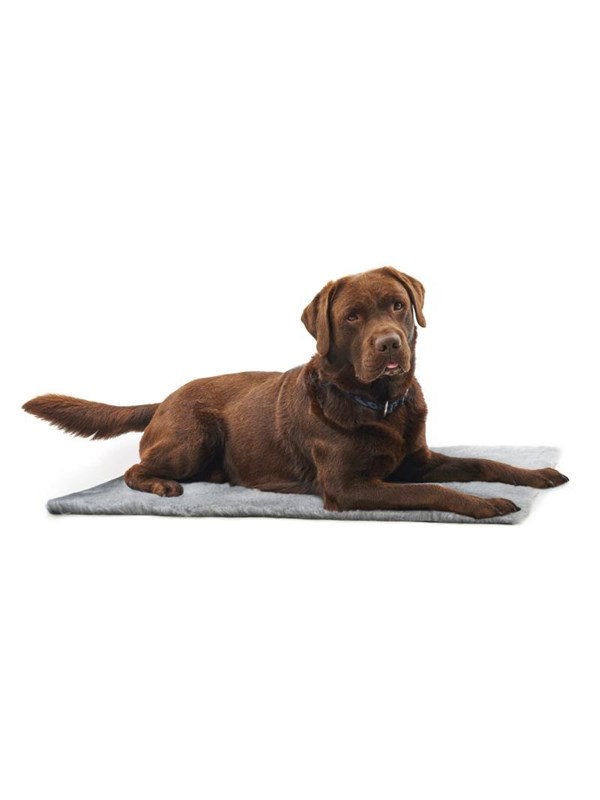 KRUUSE Vet Bed, antislip, grijs, 75 x 50 cm