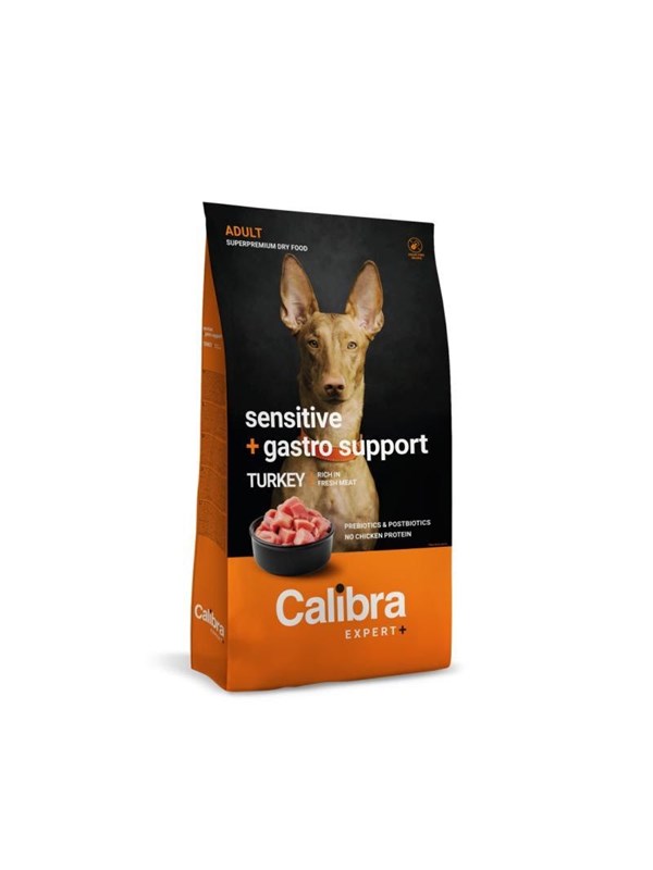 Calibra Dog EXPERT+ Adult Gevoelig & Gastro supp. 2 kg.
